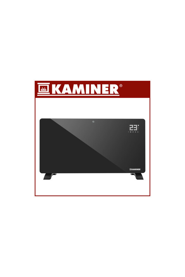 Electric radiator, remote control/app, 2500W, adjustable, timer, weekly program, black - 7