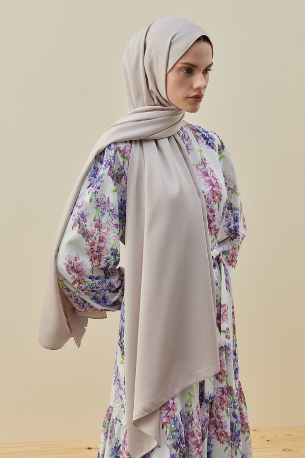Merwish Vintage Women's Shawl 2616 Beige