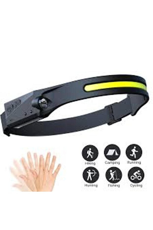 Lanternă frontală cu USB - 1