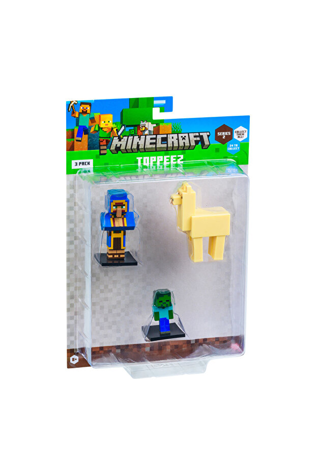 3D Toppeez 3'lü Figür Seti MC2220 Model 2 - 3