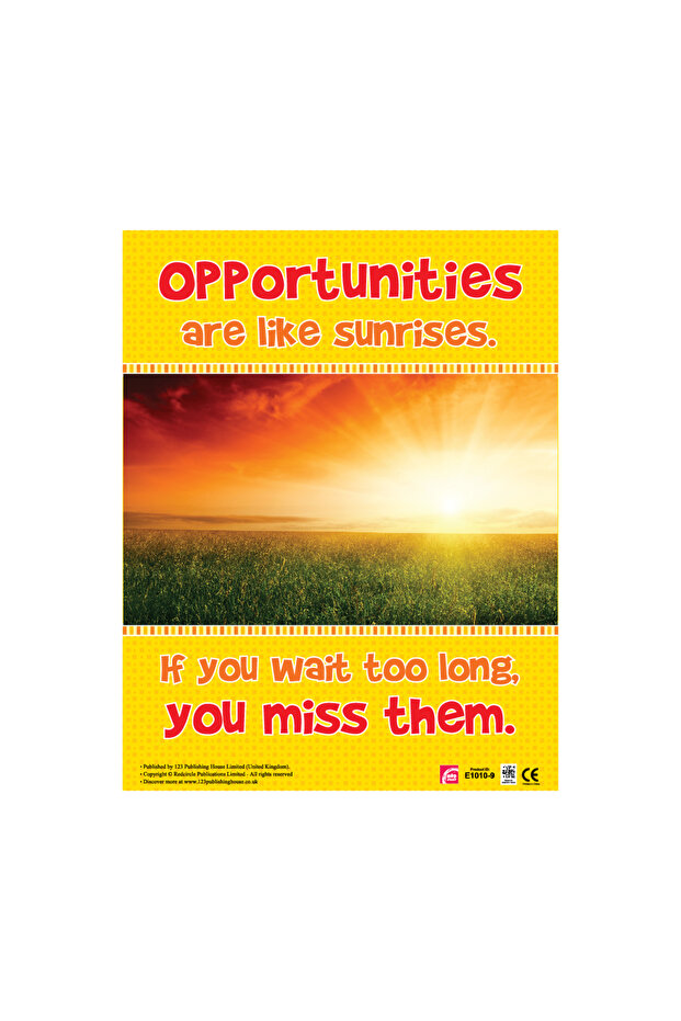 Opportunities - Wall Chart in English
