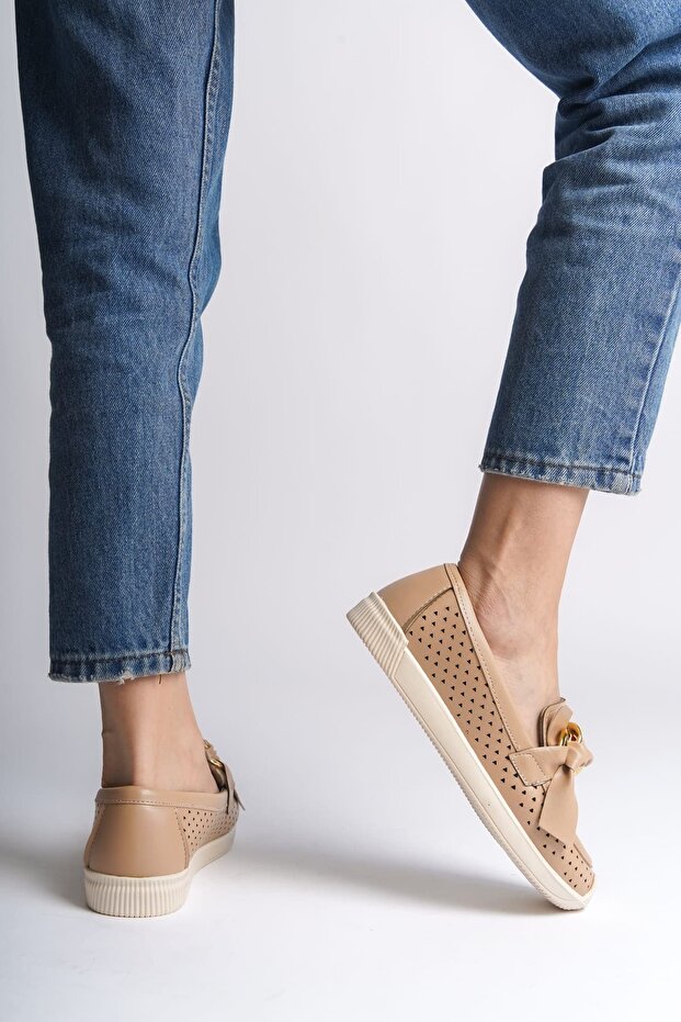 Ten Kalp Patterned Women Ballet Flats