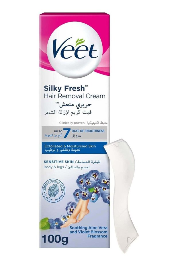 Silky Fresh Sensitive Skin Hair Removal Cream 100gm