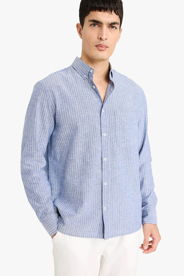 Linen Blended Shirt (26 Sp)