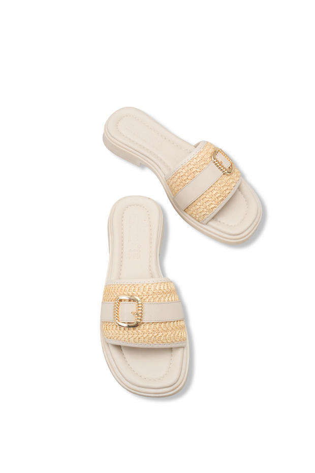 Femei papuci 0012902 Bej Rustic - 6