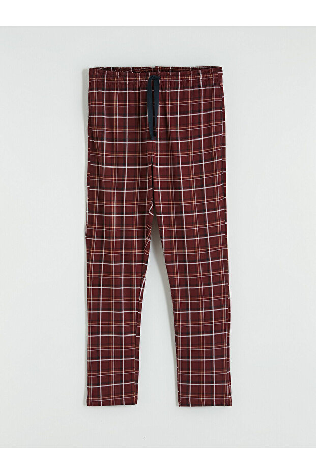 Peak New Season Standard Fit Plaid Men's Pajama Bottoms