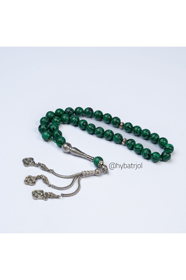 سبحة حجر الملاكيت (ملاكيت) - 2