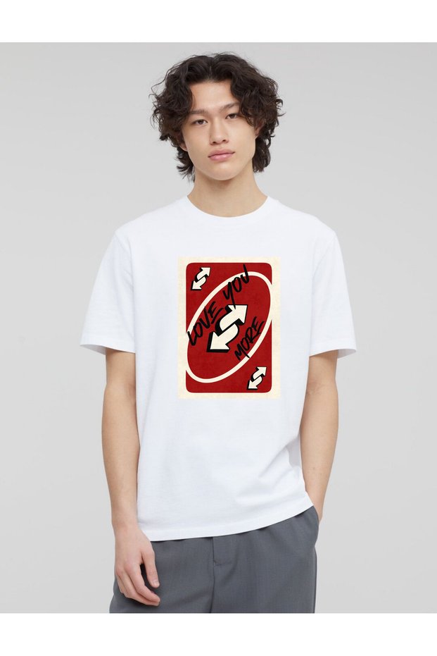 Love You More Retro Special Design Printed Unisex T-Shirt for Children / Adults (with Surprise Gift)