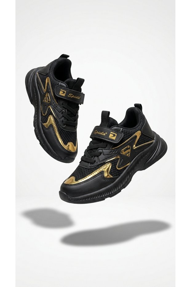 Children's Lace-Up Single Velcro Unisex Sports Shoes 31-35