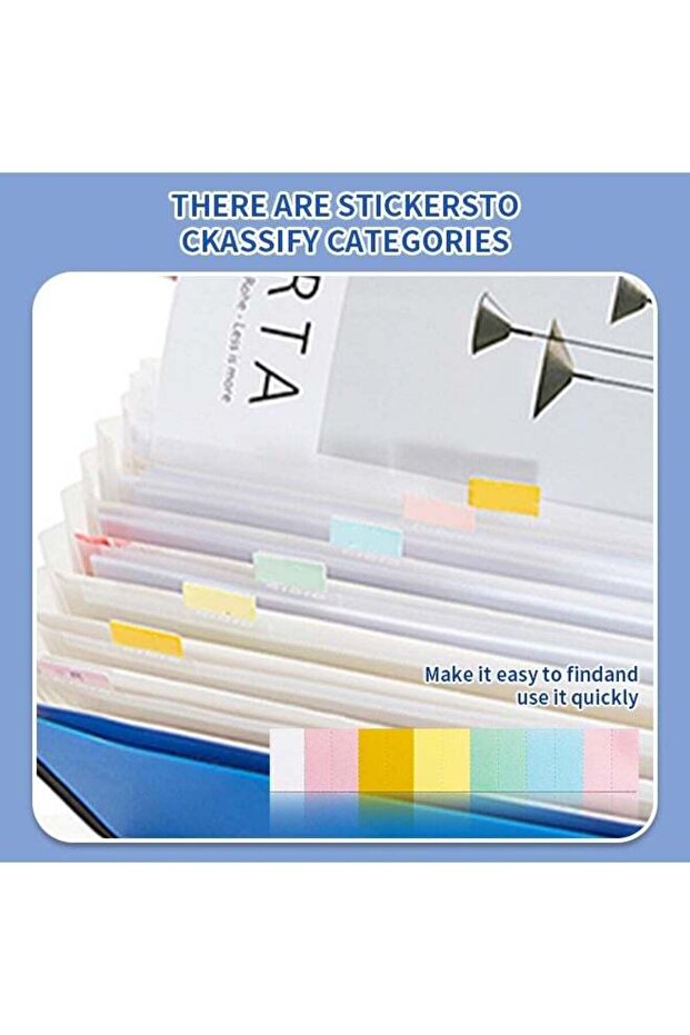 حقيبة ملفات كبيرة الحجم قابلة للطي - 5