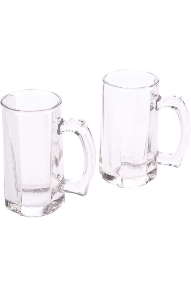 2 pcs Glass Mug 422 ml