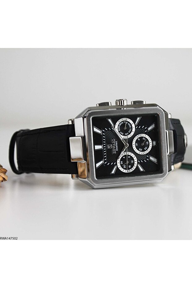 Rwa147502 Leather Men's Wristwatch with Strap