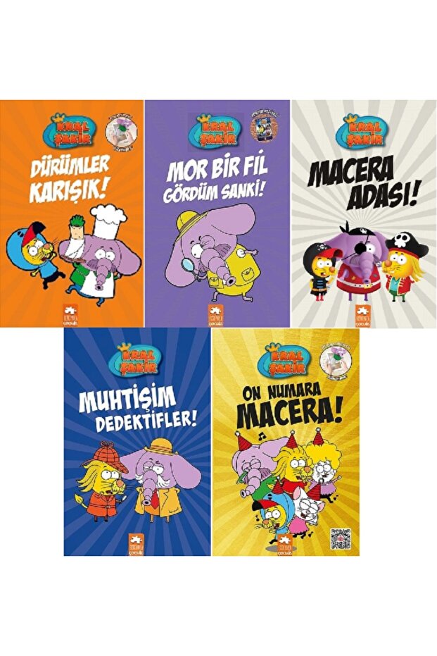 Kral Şakir 6-7-8-9-10 / 5 Kitap SET