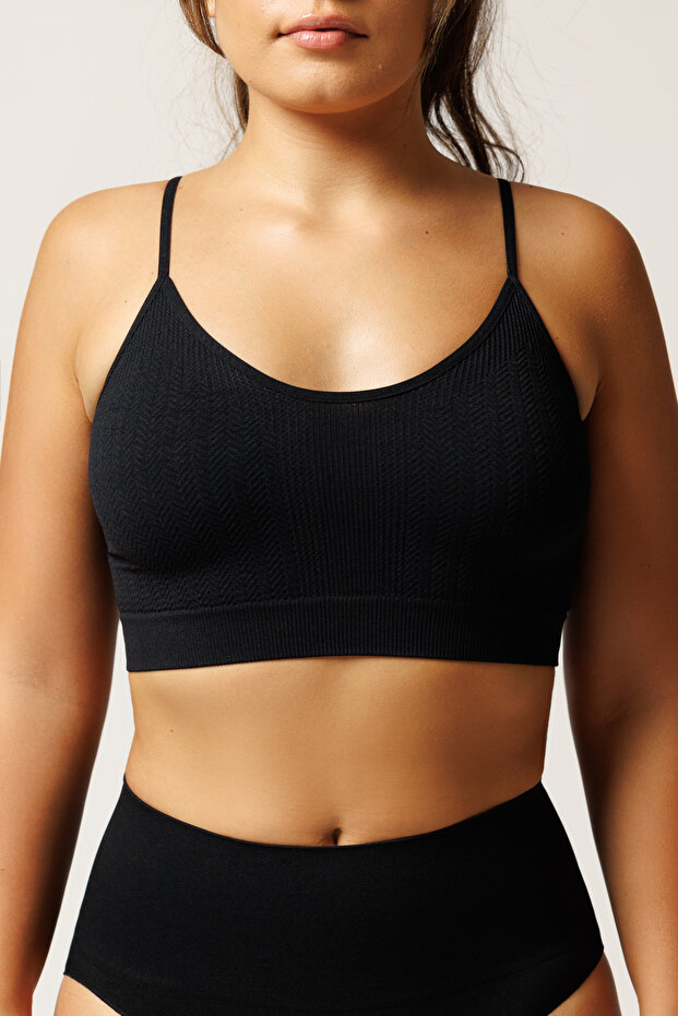 Textured microfiber cami top BRAID - 1