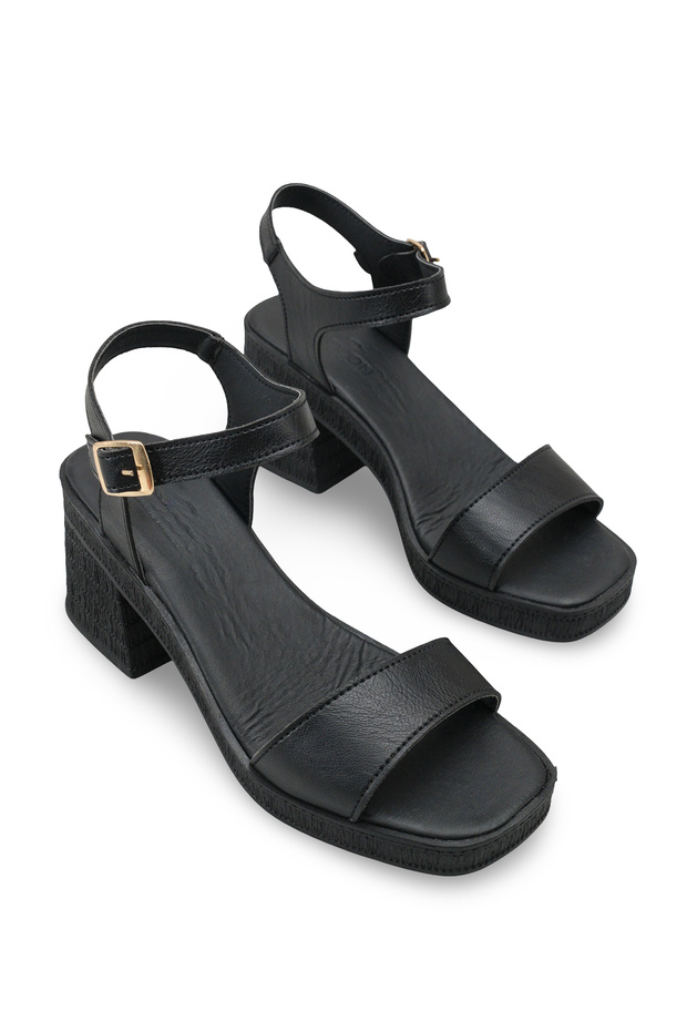 Vela Amara Women's Heeled Sandals 0012344 Black