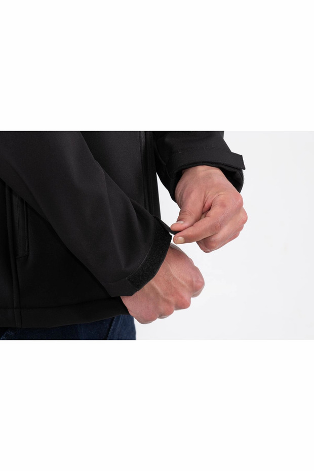 Kışlık Mont (Softshell) Sİyah - 8