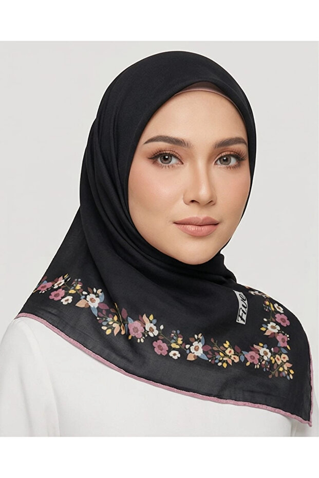 SİLK COTTON EŞARP-Pembe - 1