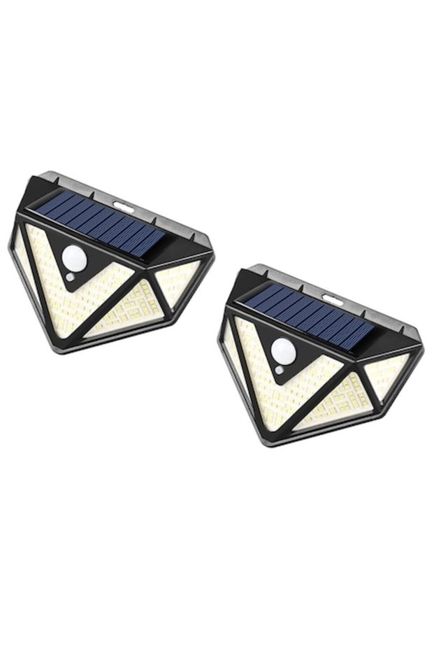 Set 2 x Solar Charging Lamp