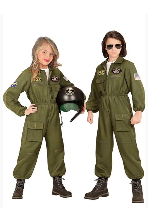 Çocuk Pilot Kostümü