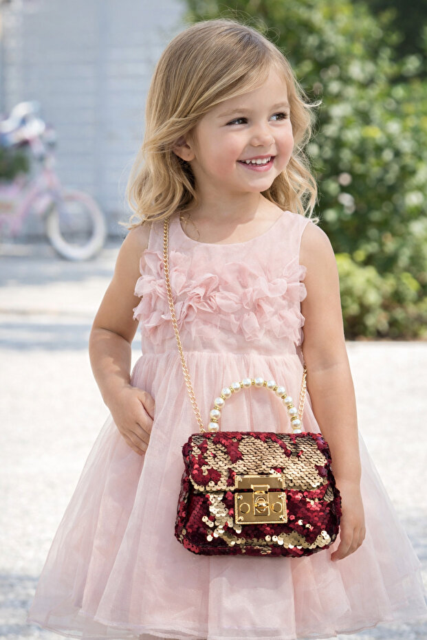 Devojčica sa šljokicama Mini torba - 1