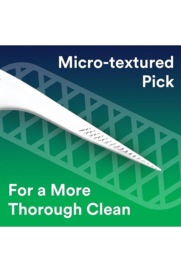 Triple Clean Mint Floss Picks (5 Count Pack, Multi) - 7