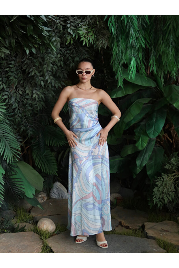 منقوش طقم تنورة توب - 1