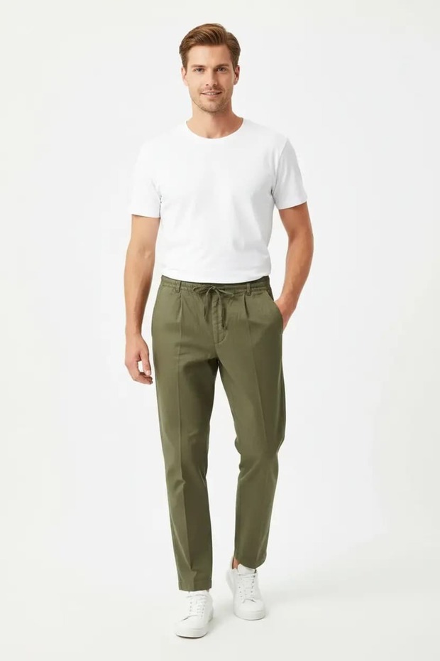 New Season Linen Men's Trousers