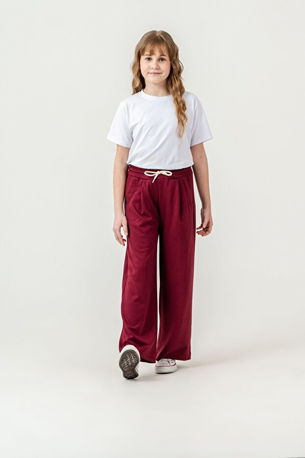 Ön Pleated Girls' Sweatpants