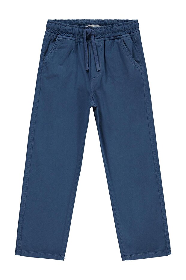 Elastic Waist Pants for 6-9 Years Old - Green 7-8 Years Old