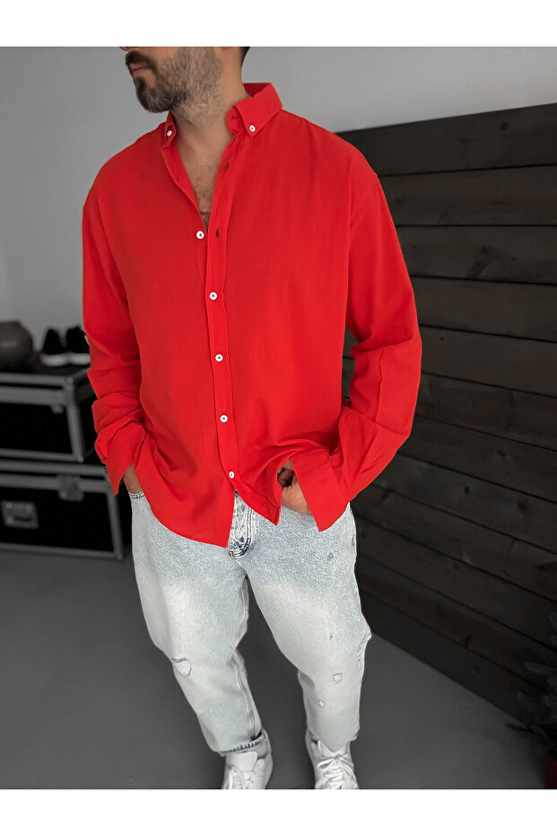 Cămașă Red Fresh Fabric basic G-5138/12 - 2