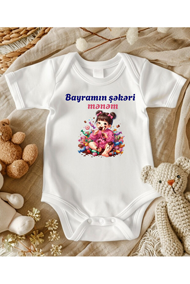 Novruz Bayram Written Baby Bodysuit