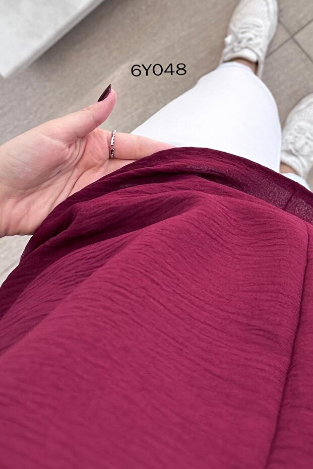 بلوزة إيروبين بأزرار على الرقبة 6y048 - 4