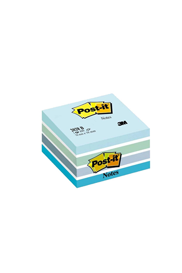 ورق ملاحظات لاصق مكعب 450 YP 76x76 أزرق 2028-B