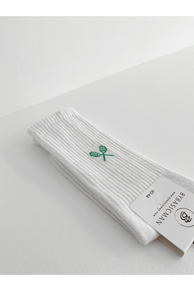 Бели тенис чорапи - 2