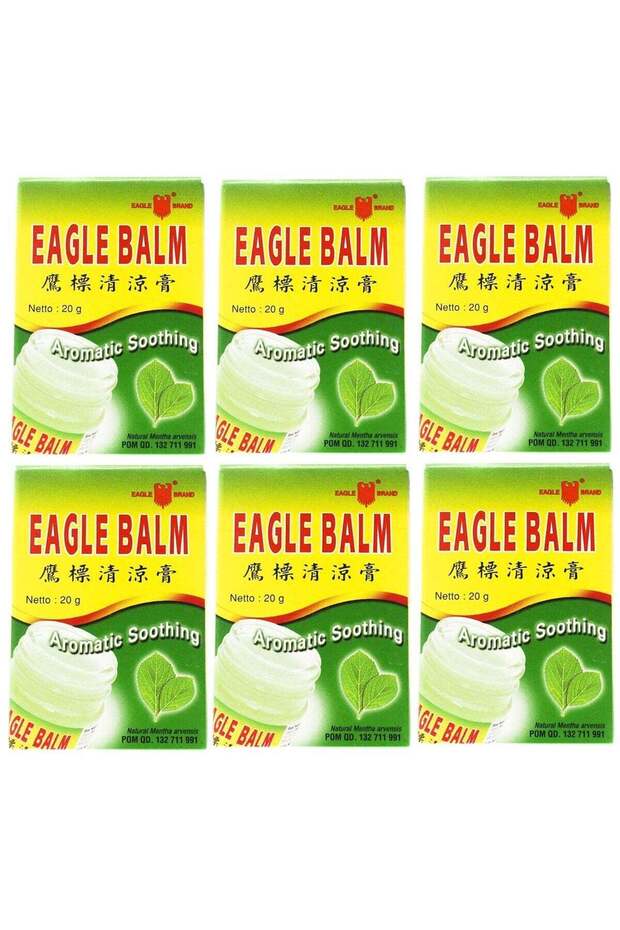 Balsem Muscle Pain Relief Balm 20g (Pack of 6)
