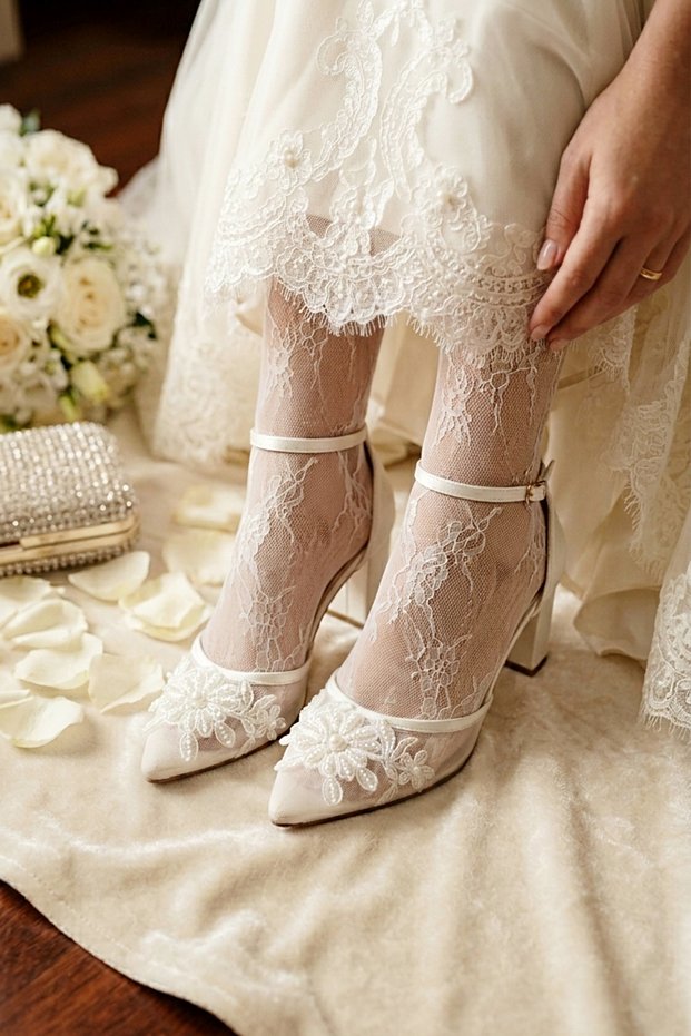 Women's Embroidered Bridal Shoes