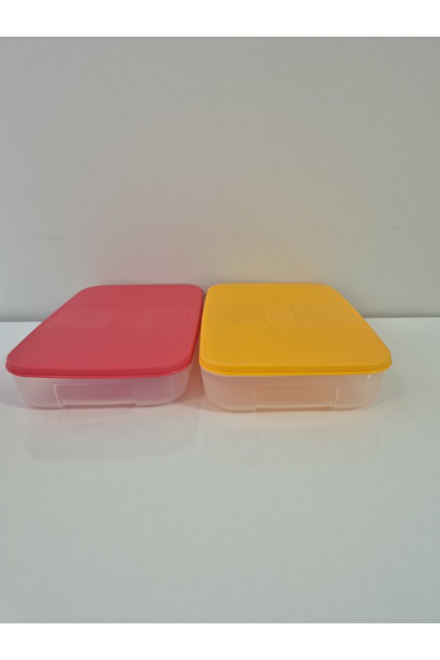 وعاء تخزين ميليك 2 لي ساكي 650 مل × 2 - 2