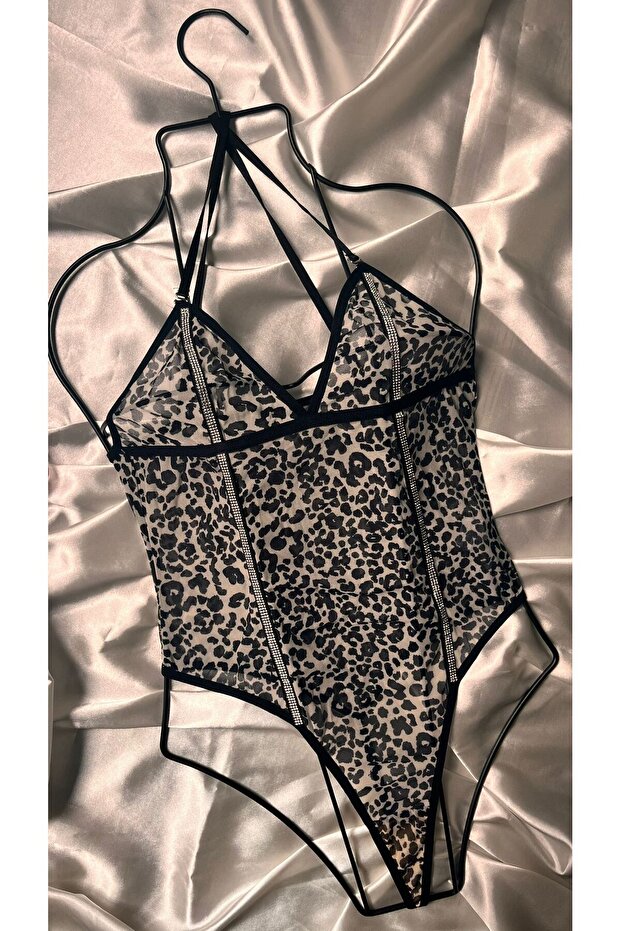 Shine Leopar Bodysuit - 2