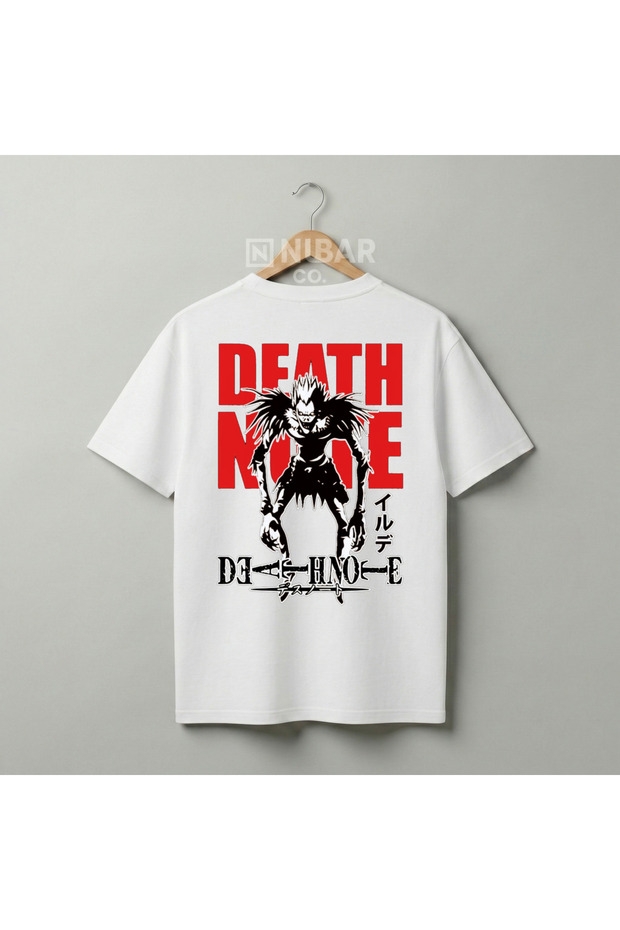 Premium Cotton Lu Death Note Anime Design Unisex Casual T-Shirt