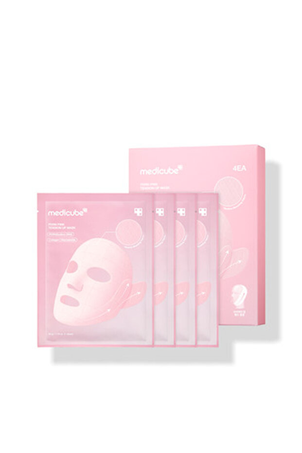 PDRN Pink Tension Up Mask 1Pack (34g x 4ea)