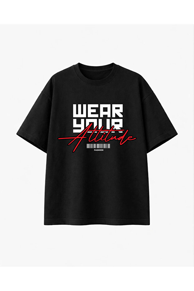 Wear Your Printed Black T-Shirt