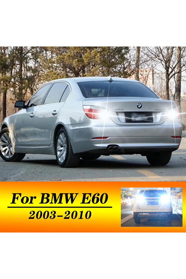 BMTxms 2pcs T15 W16W LED Reverse Light 921 912 Backup Lamp Canbus For BMW E60 5 Series 2003 2004 ...