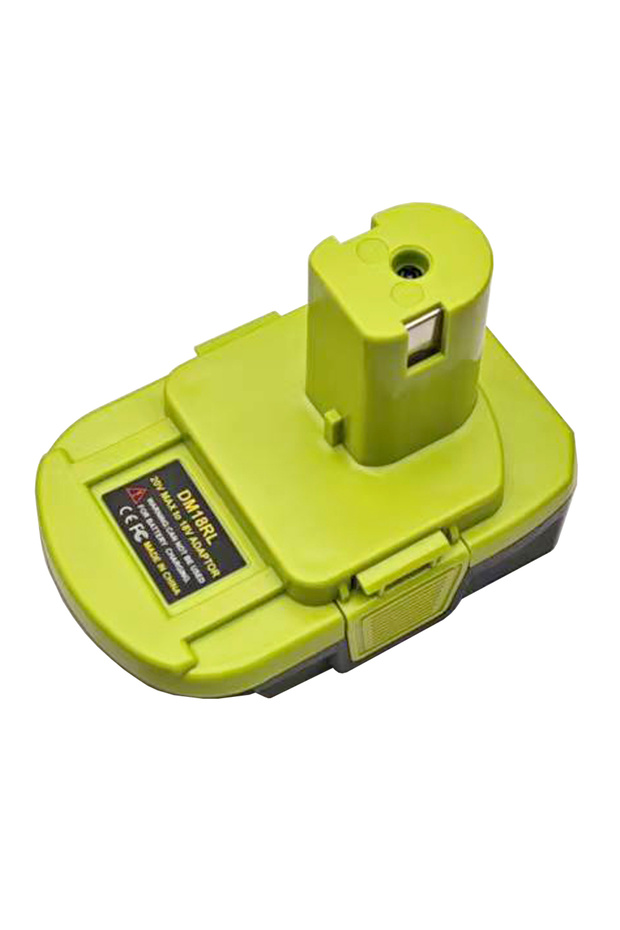 green DM18RL Adapter Converter For Dewalt For M18 For Milwaukee18V Li-Ion Batteries For Ryobi 18V P1