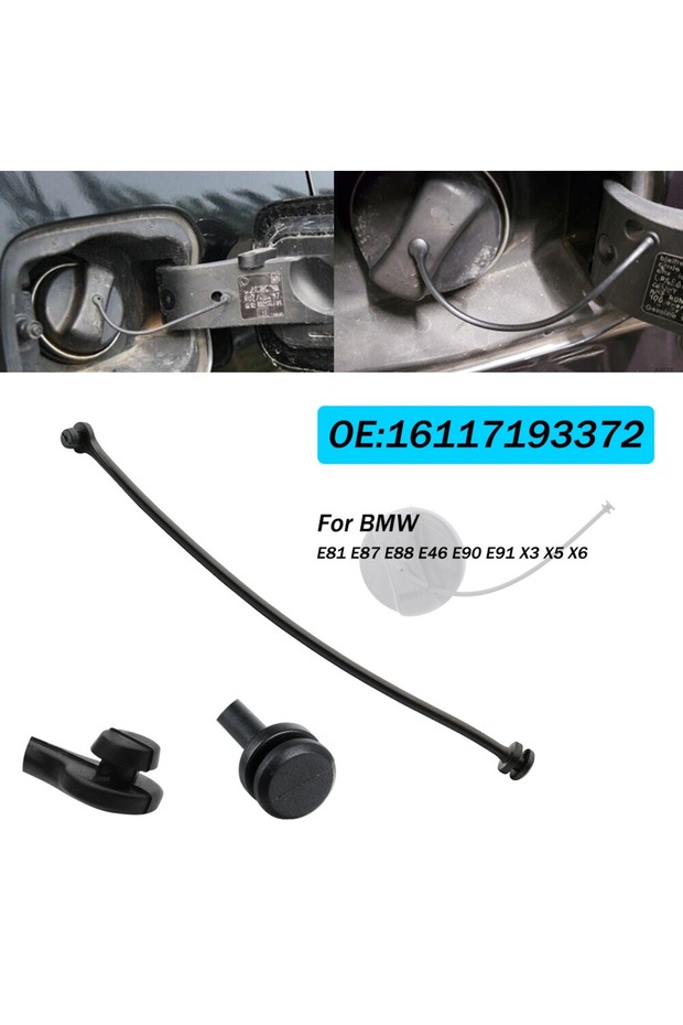 قطعة واحدة من سلك ربط غطاء خزان الوقود، سلك كابل غطاء خزان الوقود لسيارات BMW E81 E87 E88 E46 E90 E91 X3 X5 X6 1...