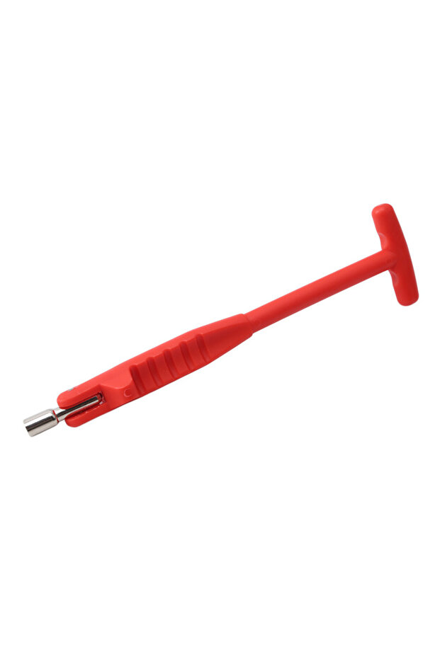 Red Tire Valve Puller Changer Garage Tools Tube Metal Tire Repair Tools Valve Stem Core Car Motorcyc
