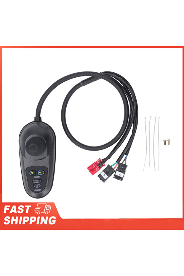 Electric Wheelchair Joystick Controller Wide Compatibility 50A DC 24V Quick Response Wheel Chair ...