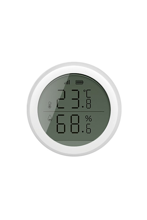WHITE Multi-Sensor With LCD For Smart life Monitors Light Temperature and Humidity Sensor for Google
