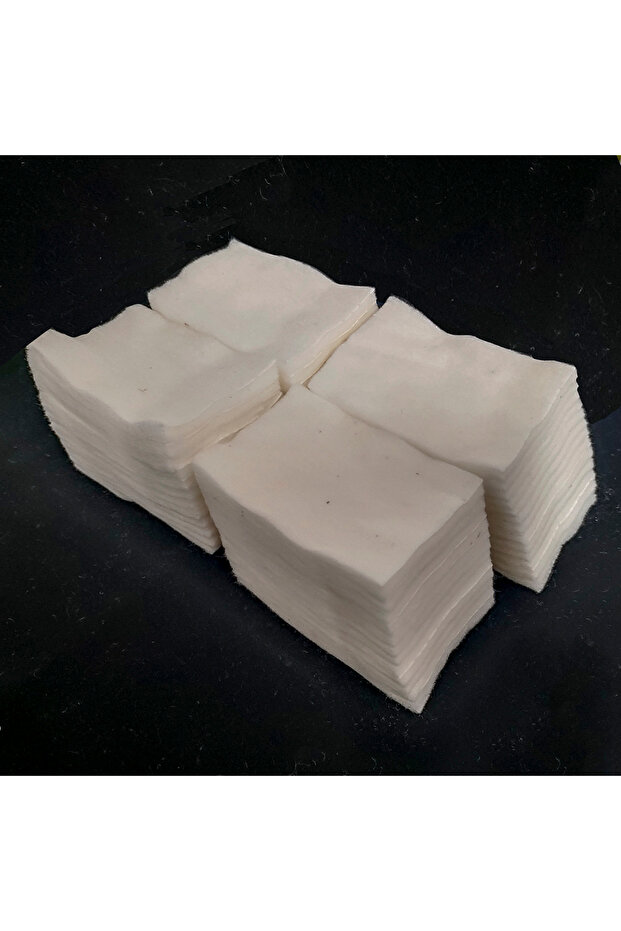 50pc-60x80mm Japanese Cotton Pad 50Pads 60x80mm Soft and Smooth Unbleached Repacked Cotton