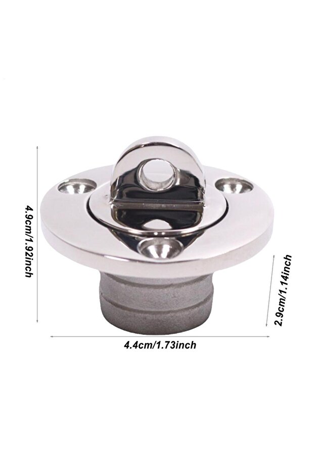 A Marine Drain Plug 1inch Stainless Steel Screw Type Boat Drain Valve Leak Proof Safety Plug Replac.