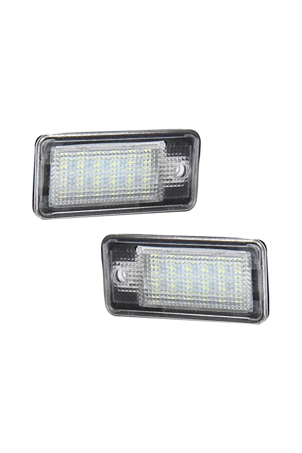 2 قطعة 2 قطعة LED رقم لوحة ضوء لأودي A3 A4 S4 RS4 B6 B7 A6 RS6 S6 C6 S5 Q7 A8 S8 أفانت Canbus E